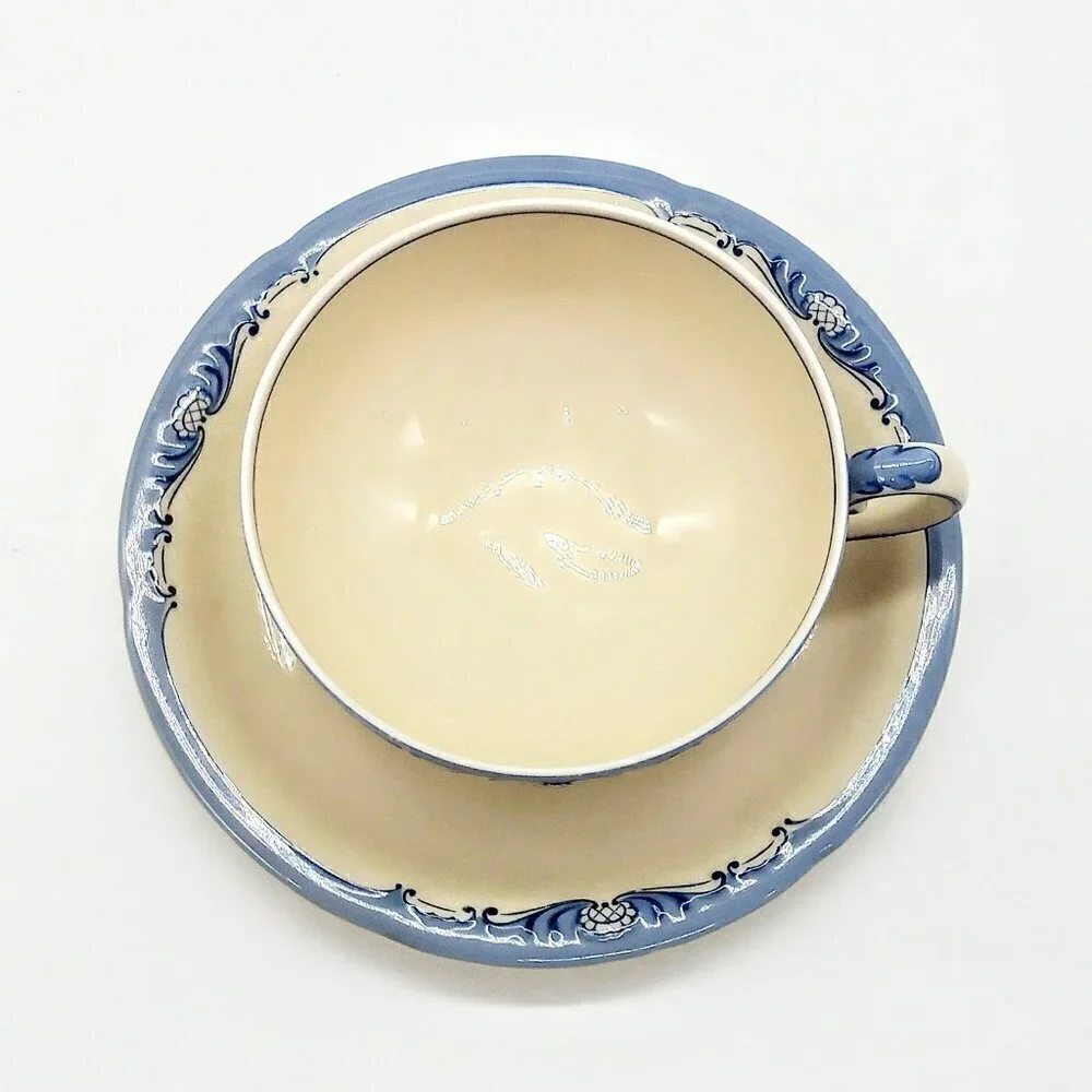Vintage 1940s Konigl pr Tettau Porcelain Cup & Saucer